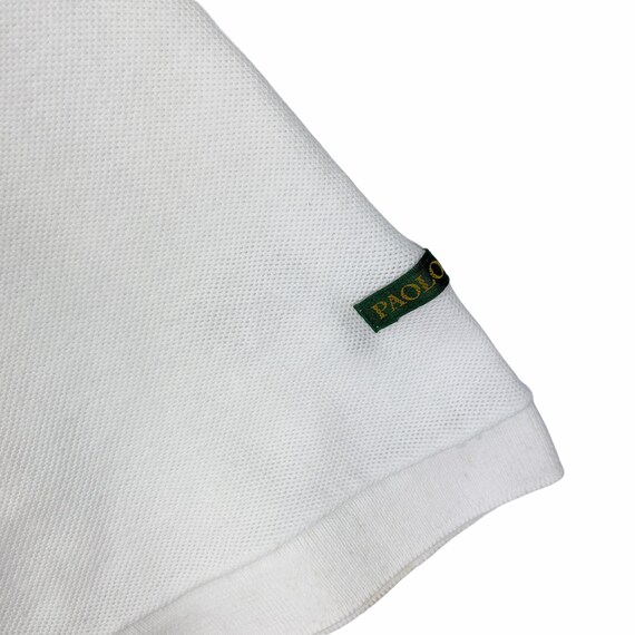 Vintage Paolo Gucci Button Collar Polo Shirt Smal… - image 7