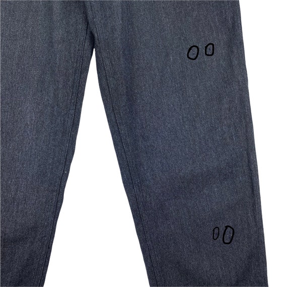 Vintage 80s Comme Des Garcons Homme Grey Label Jeans Style