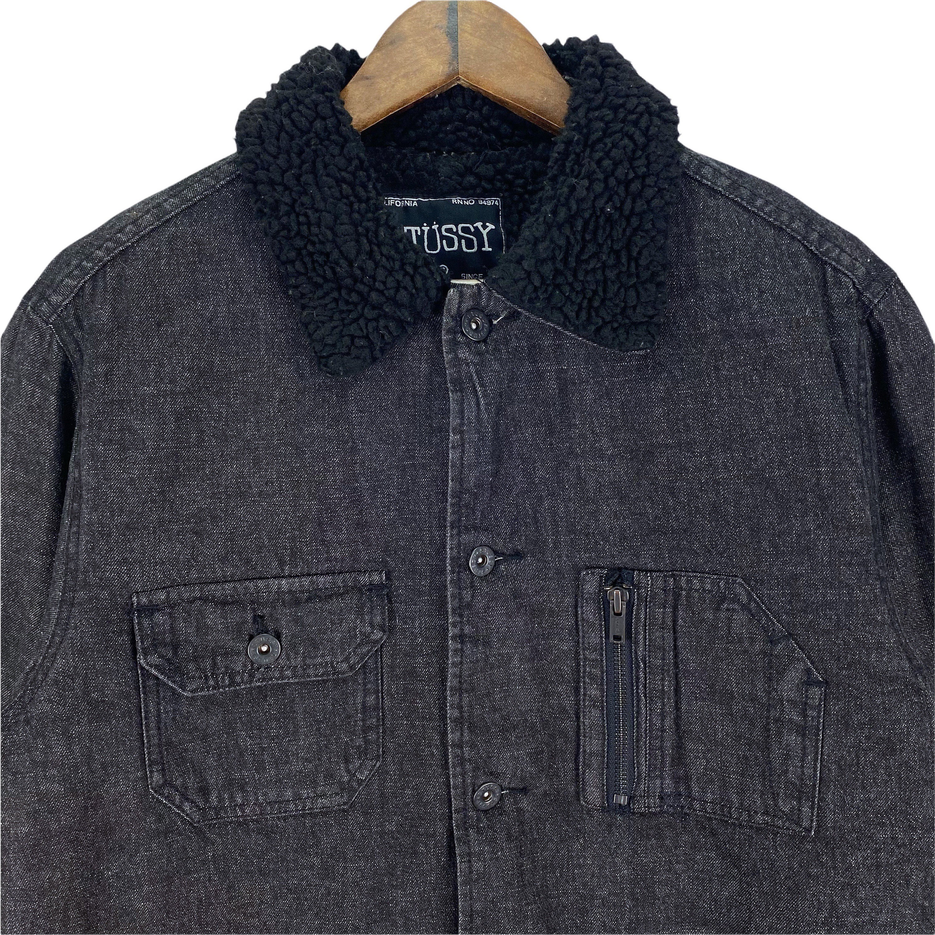 90s old stussy denim jacket coveralls帰宅後追加いたします