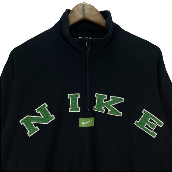 Vintage Nike Swoosh Half Zip Sweatshirt Crewneck … - image 5