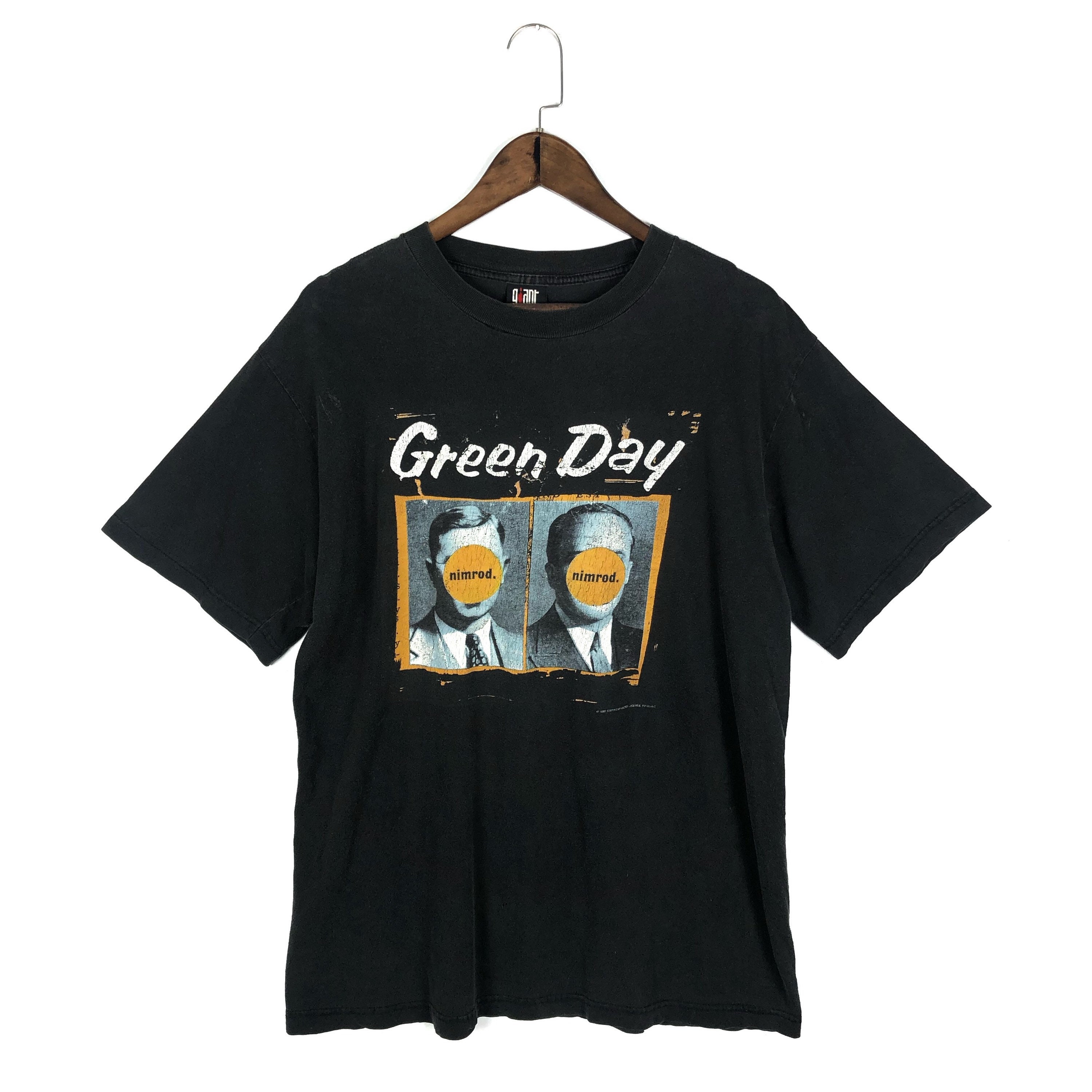 Green Day Nimrod Tour 1998 - New Vintage Band T shirt - Vintage Band Shirts