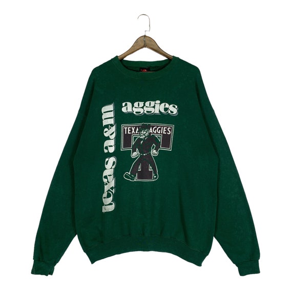 Vintage 90s Texas A&M Aggies Sweatshirt Crewneck … - image 1