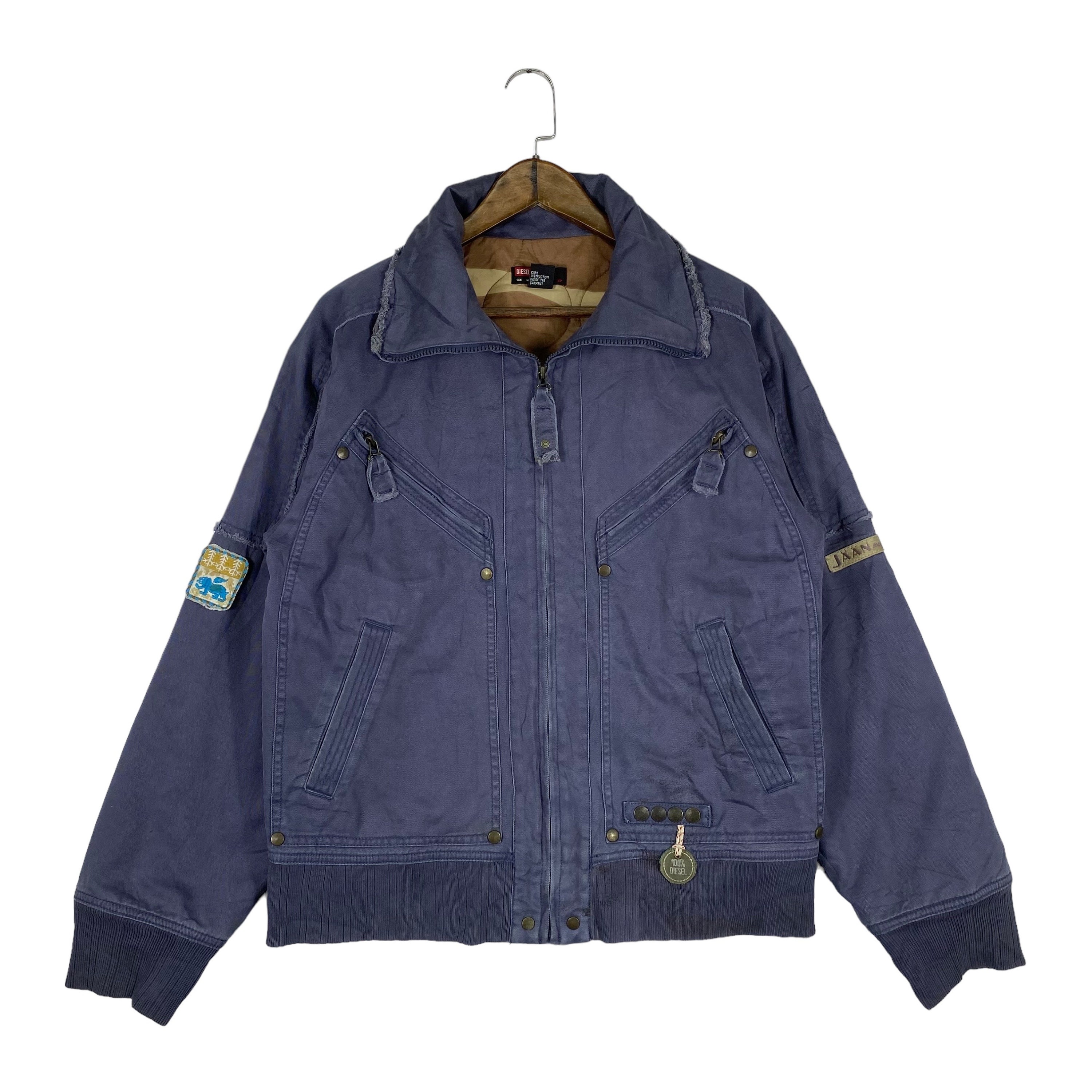 ジャケット・アウター 00s archive DIESEL double jacket y2k 00s archive DIESEL double jacket y2k
