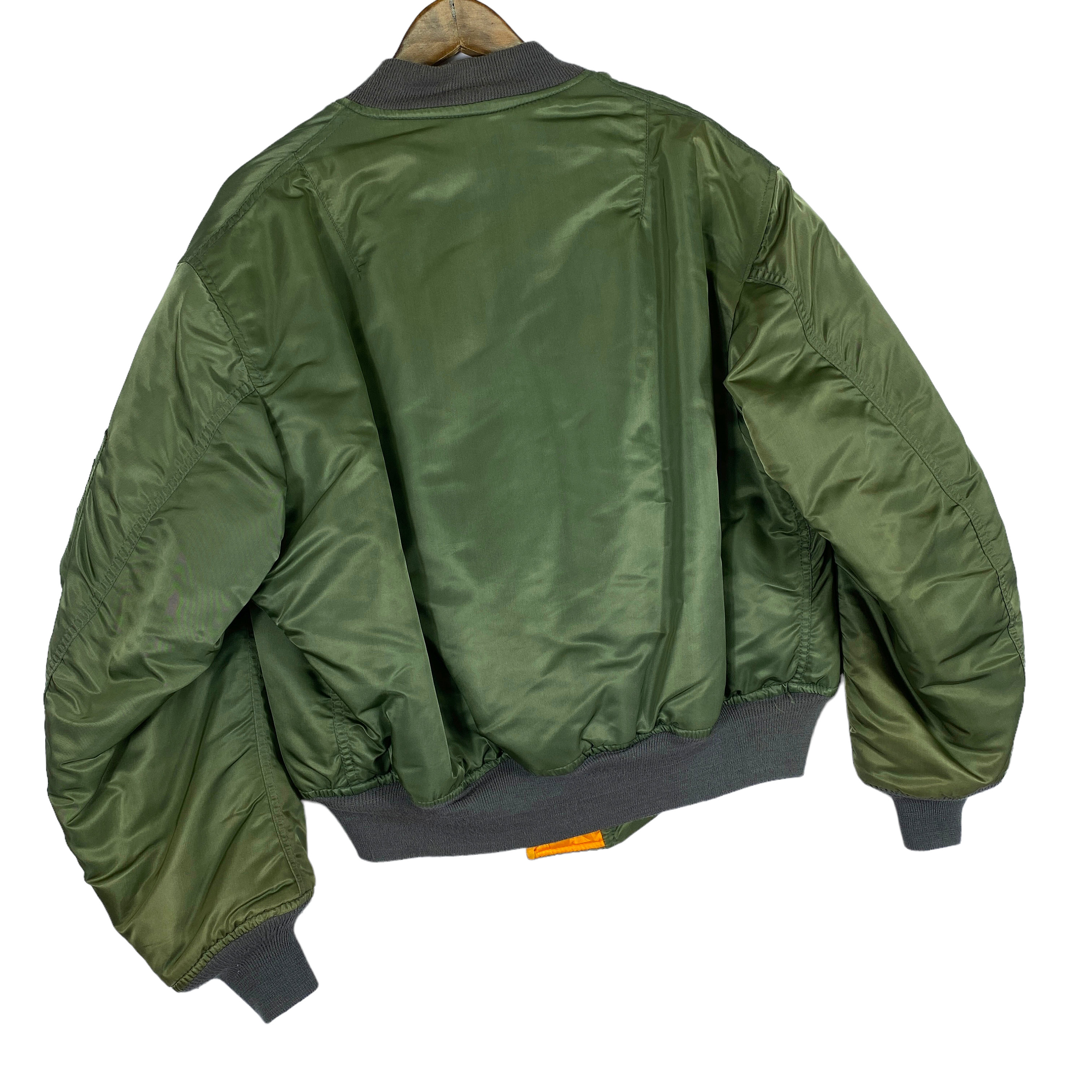 Vintage Avirex Reversible USAF MA 1 Bomber Jacket Flight Vintage Avirex Reversible USAF MA 1 Bomber Jacket Flight