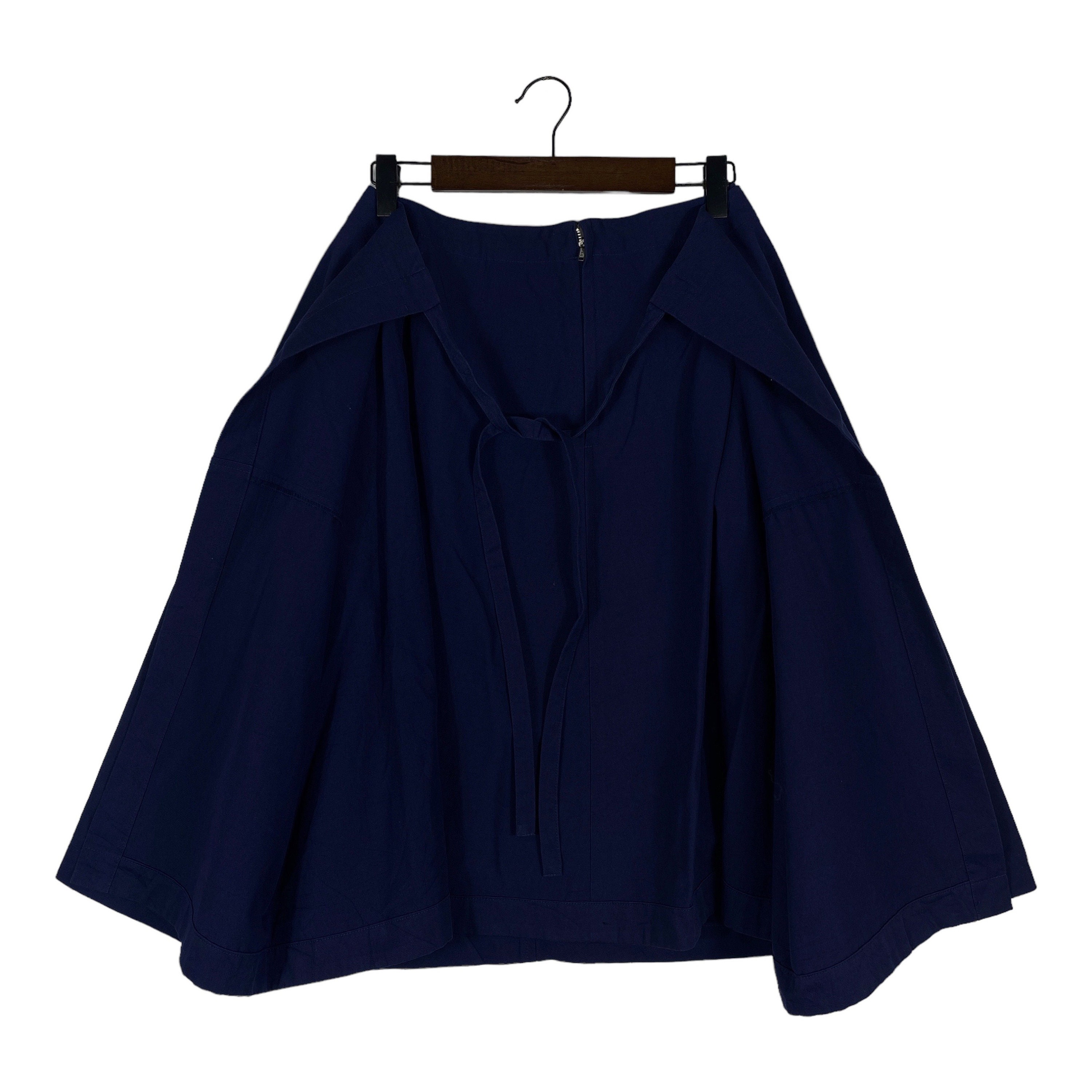 Vintage Tricot Comme Des Garcons AD 1998 Ruffle Wrap Skirt