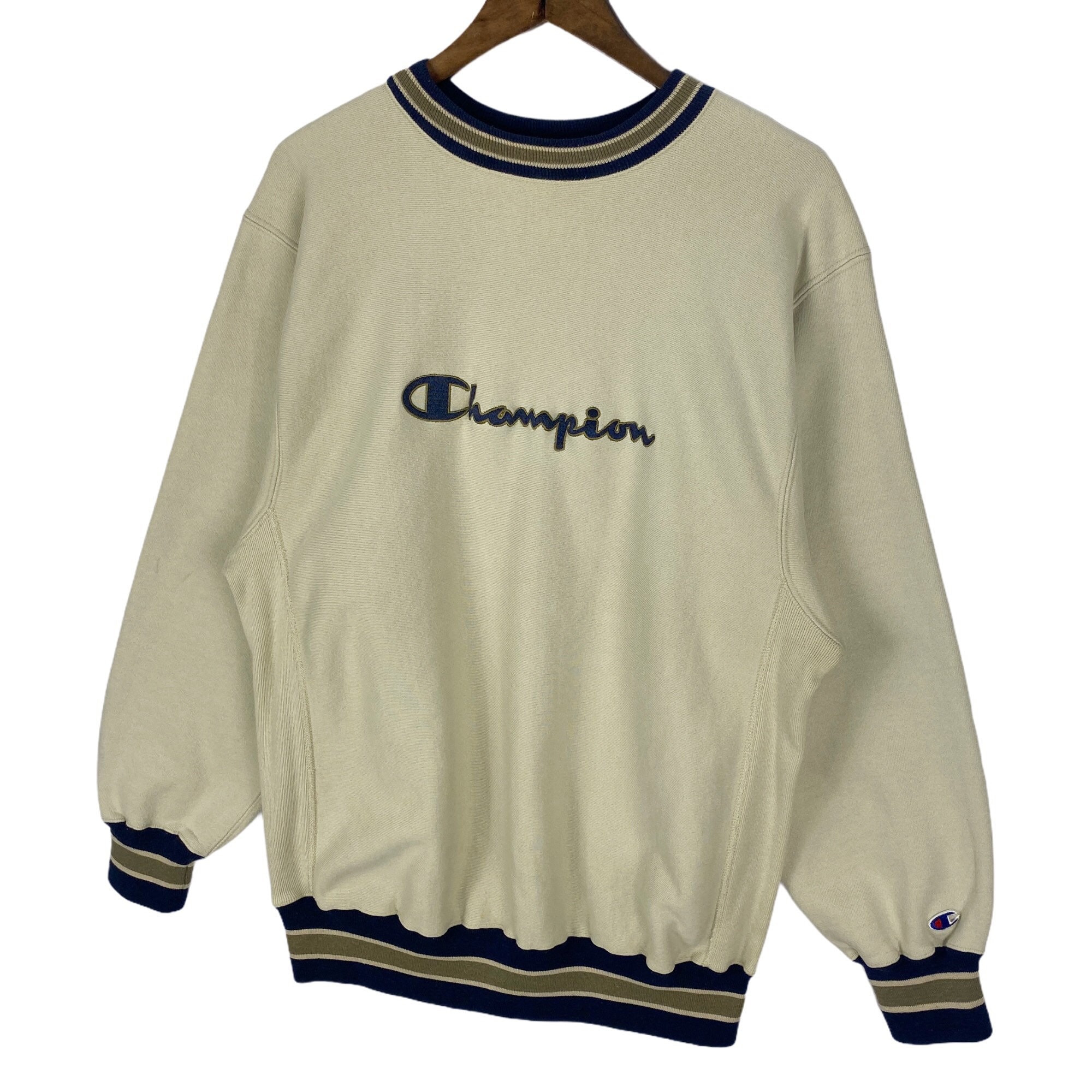 90s Champion Nebraska Vintage Reverse Weave Crewneck Sweatshirt. Tagged As A Large