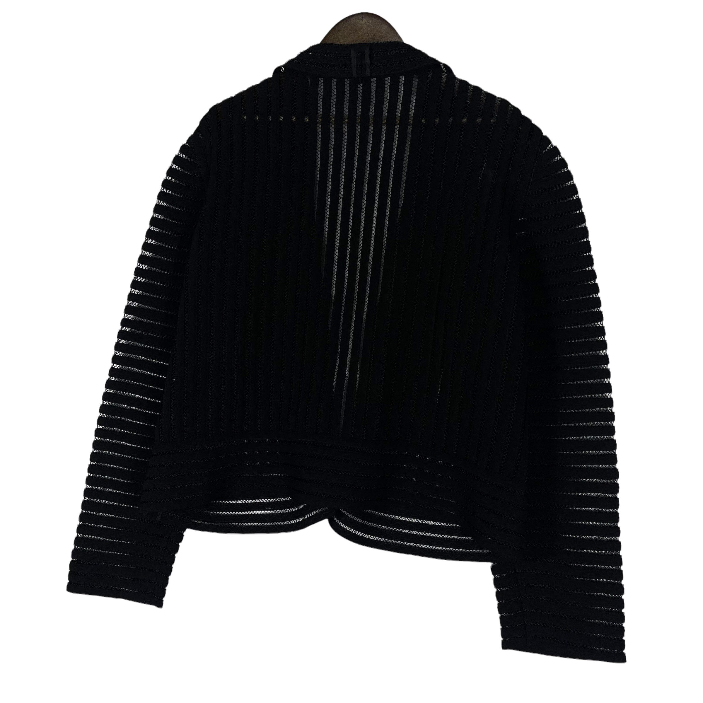 Vintage Junko Koshino Lace Mesh Jacket Black Made in Japan - Etsy