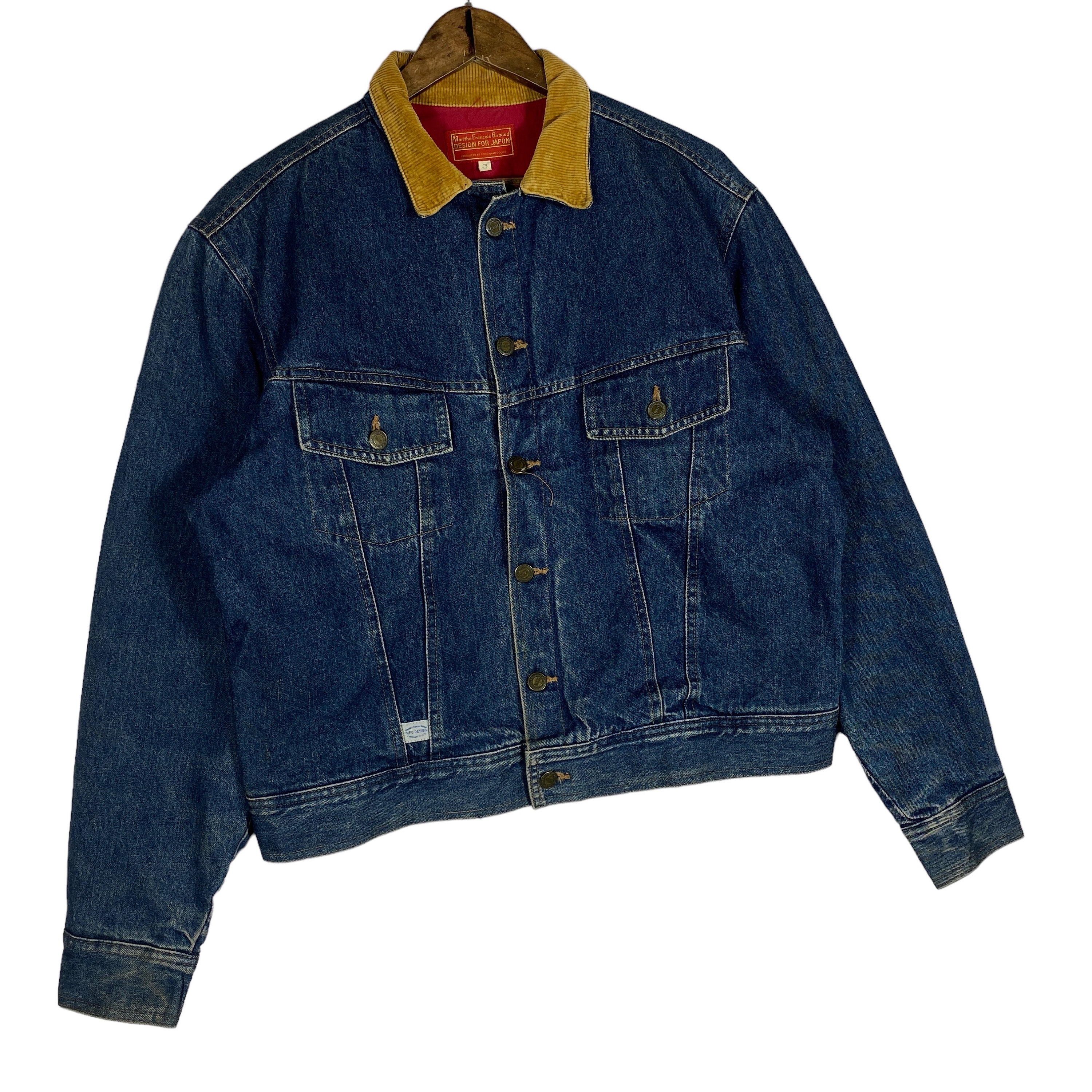 Vintage 80s Marithe Francois Girbaud Trucker Denim Jacket Vintage 80s Marithe Francois Girbaud Trucker Denim Jacket