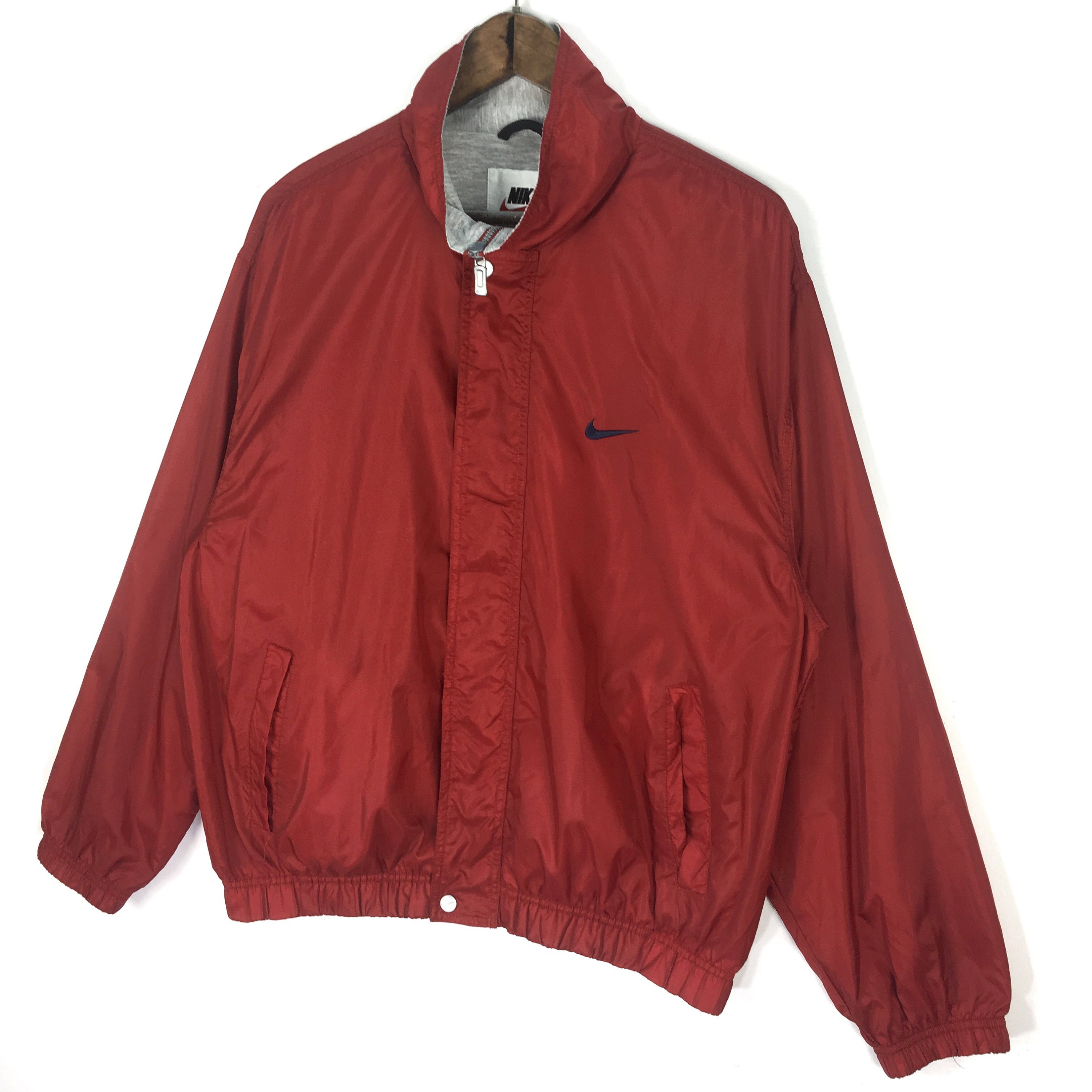 Vintage 90s Nike Swoosh Windbreaker Jacket Made in Malaysia Vintage 90s Nike Swoosh Windbreaker Jacket Made in Malaysia