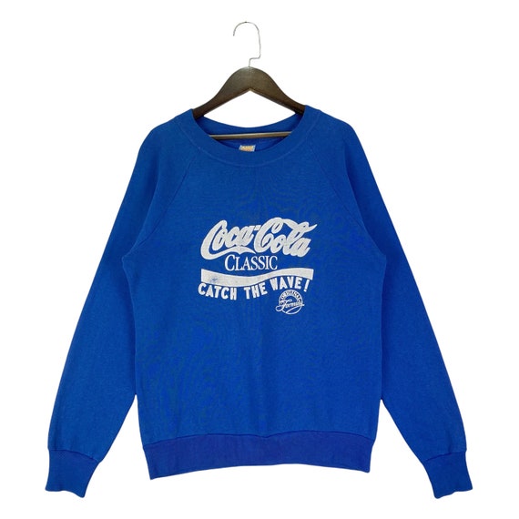 Coca cola sweatshirt 80s sale