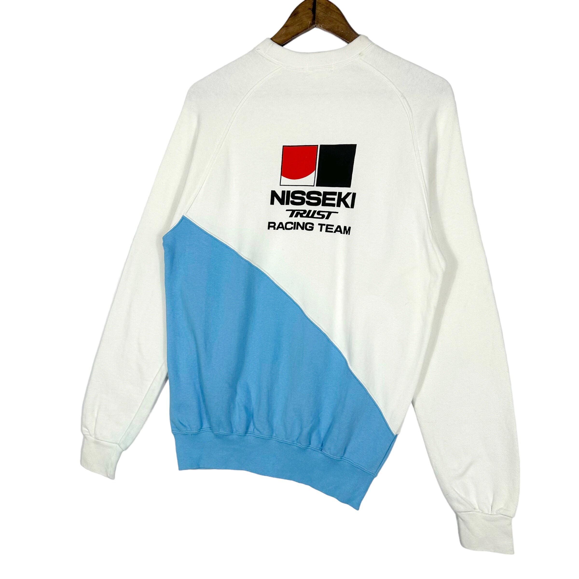 Vintage 90s Nisseki Trust Racing Team Sweatshirt Crewneck Big - Etsy