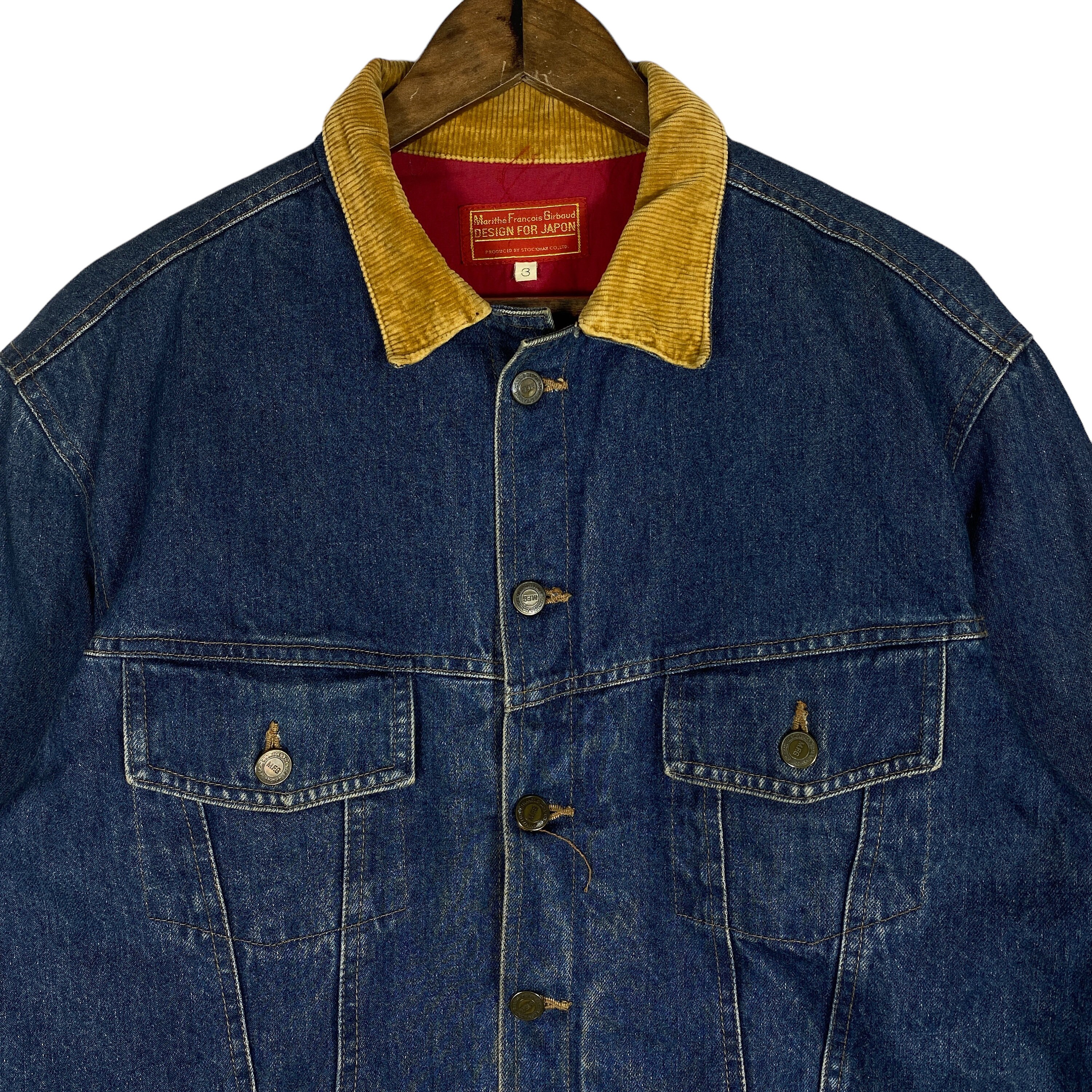 Vintage 80s Marithe Francois Girbaud Trucker Denim Jacket Vintage 80s Marithe Francois Girbaud Trucker Denim Jacket