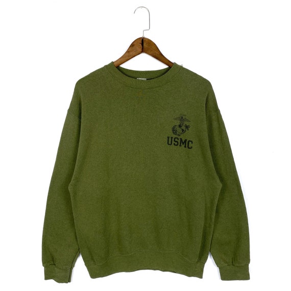 Vintage 90s United States Marine Corps Sweatshirt Crewneck | Etsy