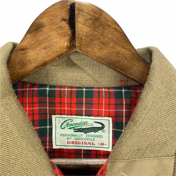 Vintage Crocodile Harrington Lightweight Jacket Zip up Made in