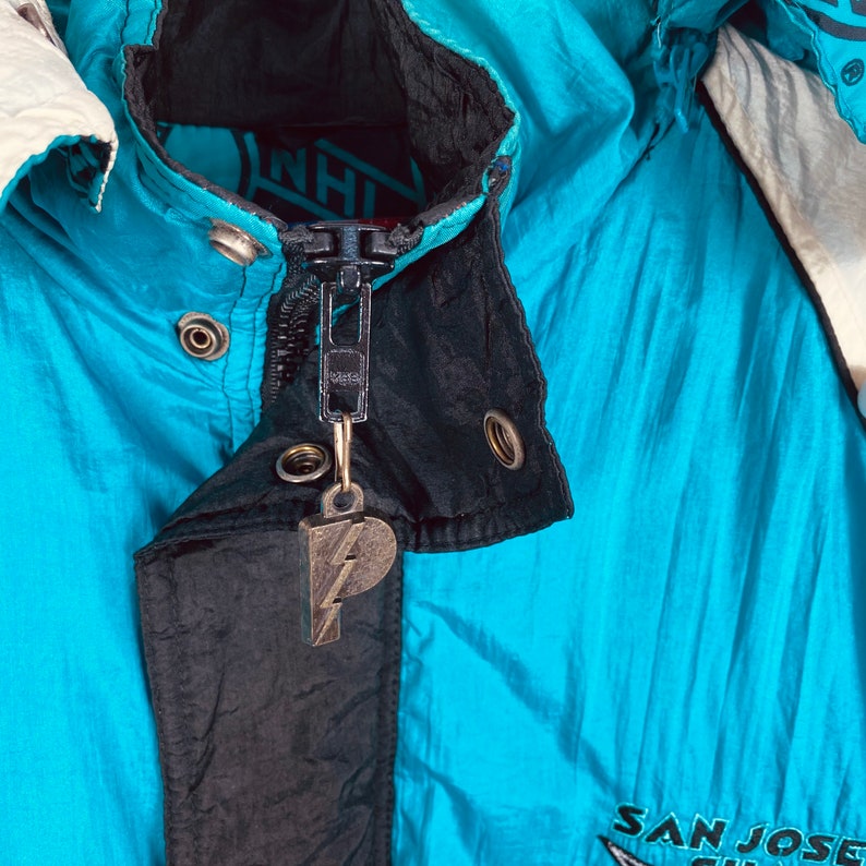 Vintage 90s Daniel Young Pro Player San Jose Sharks Hoodie Etsy