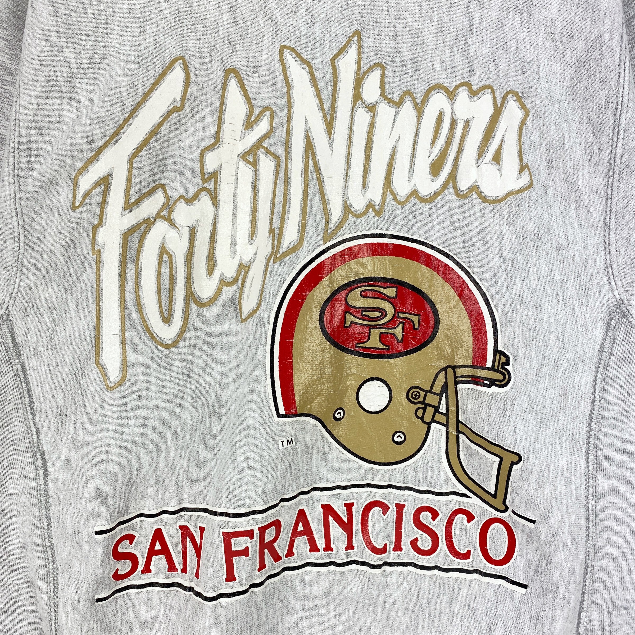 Vintage 80s San Francisco 49ers Champion Reverse Weave Vintage 80s San Francisco 49ers Champion Reverse Weave