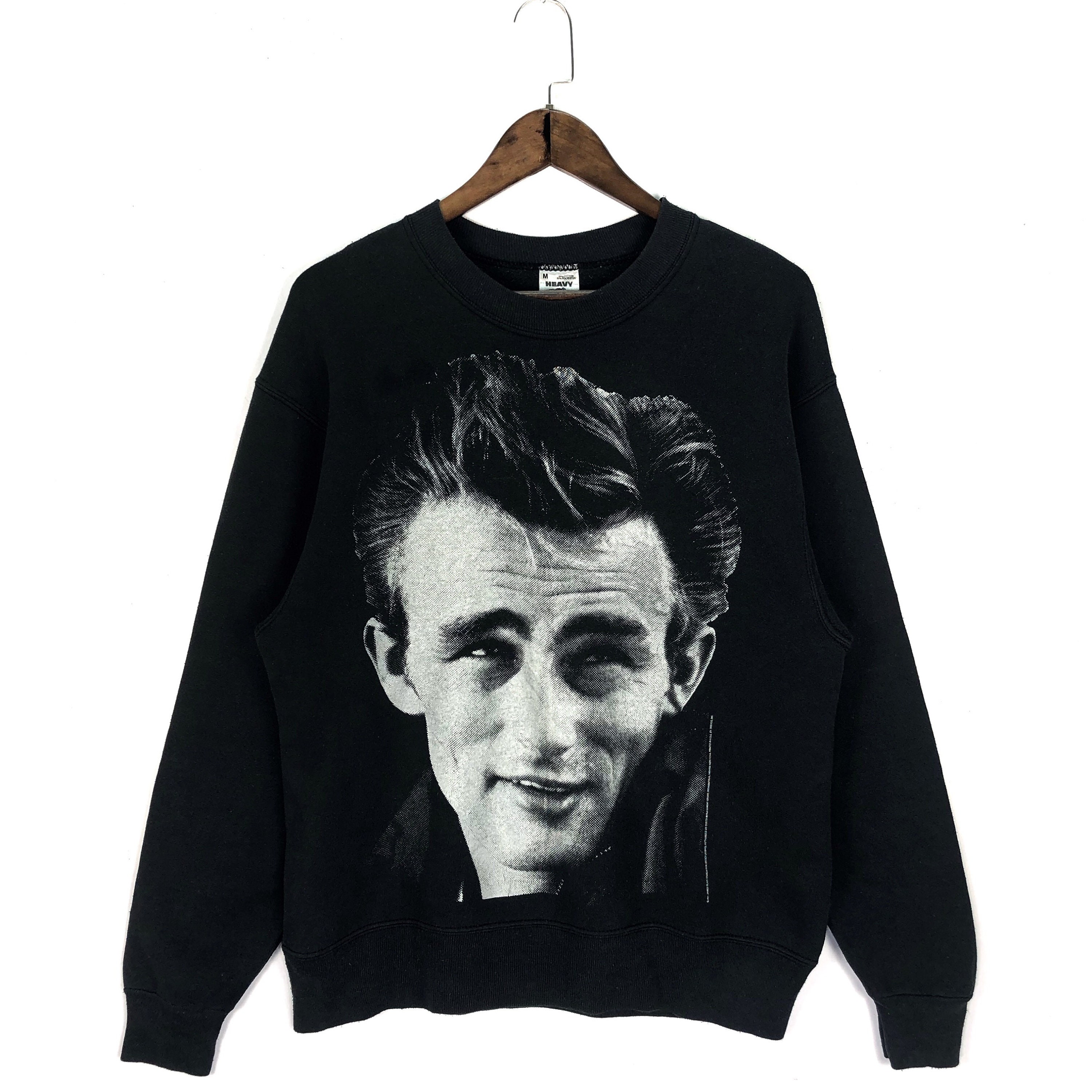 Vintage 1991 James Dean Sweatshirt Crewneck Made In USA Icon Film Schauspieler Big Logo Pullover Pullover Pullover GroBe M Etsy