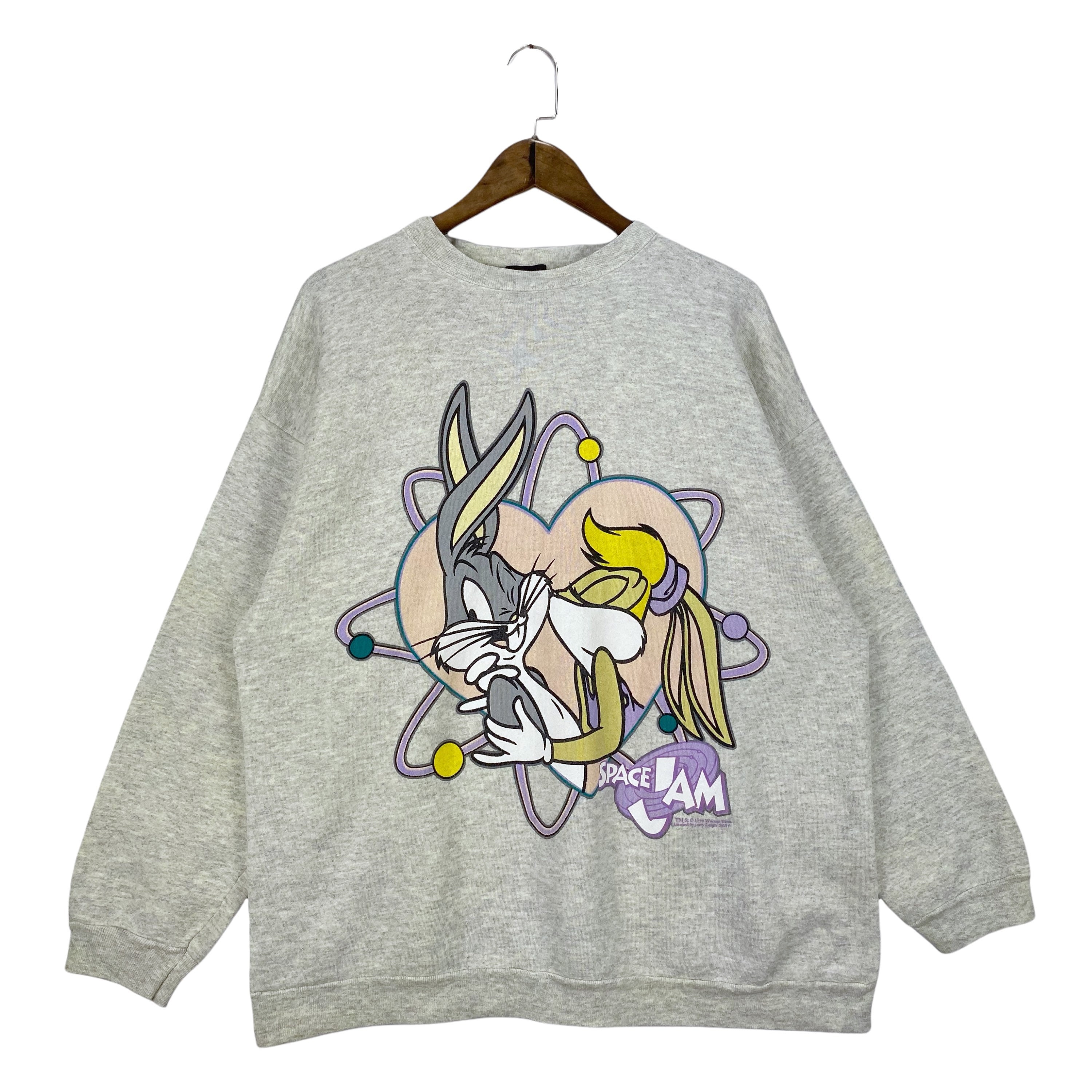 Vintage 1996 Space Jam Warner Bros Bugs Bunny and Lola Bunny Vintage 1996 Space Jam Warner Bros Bugs Bunny and Lola Bunny