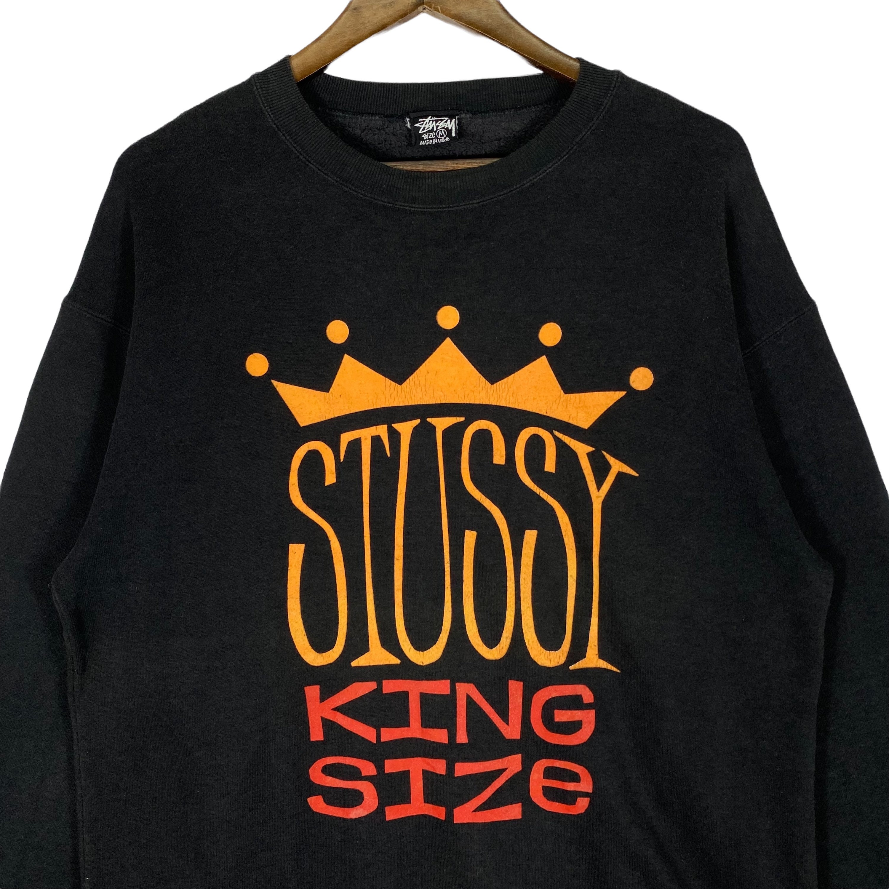 Vintage 80s Stussy King Size Sweatshirt Crewneck Big Logo Vintage 80s Stussy King Size Sweatshirt Crewneck Big Logo