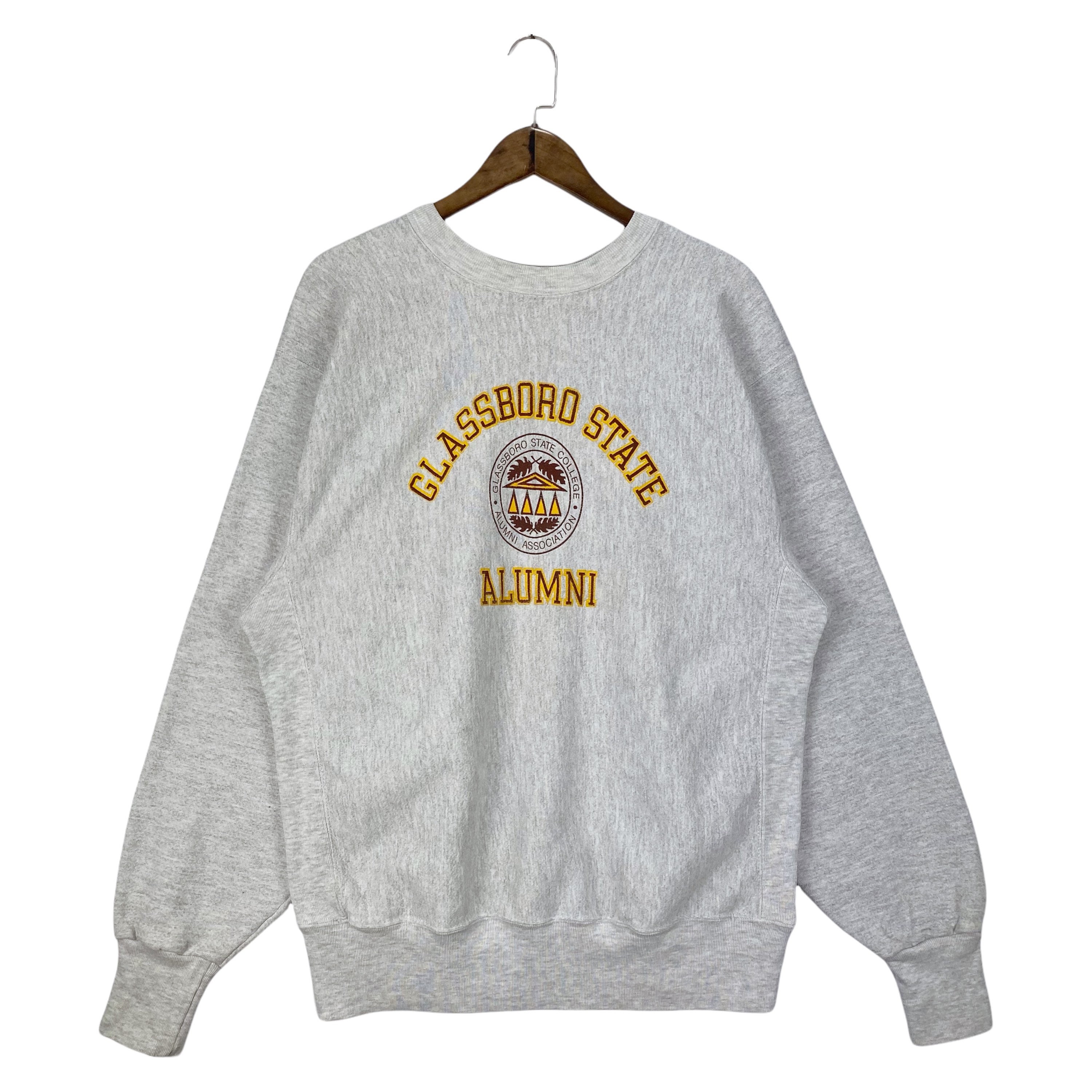 State Made 90s Alumni Big Vintage Sweatshirt Crewneck Size in Ireland - College Etsy Glassboro XL Jumper USA Pullover Logo