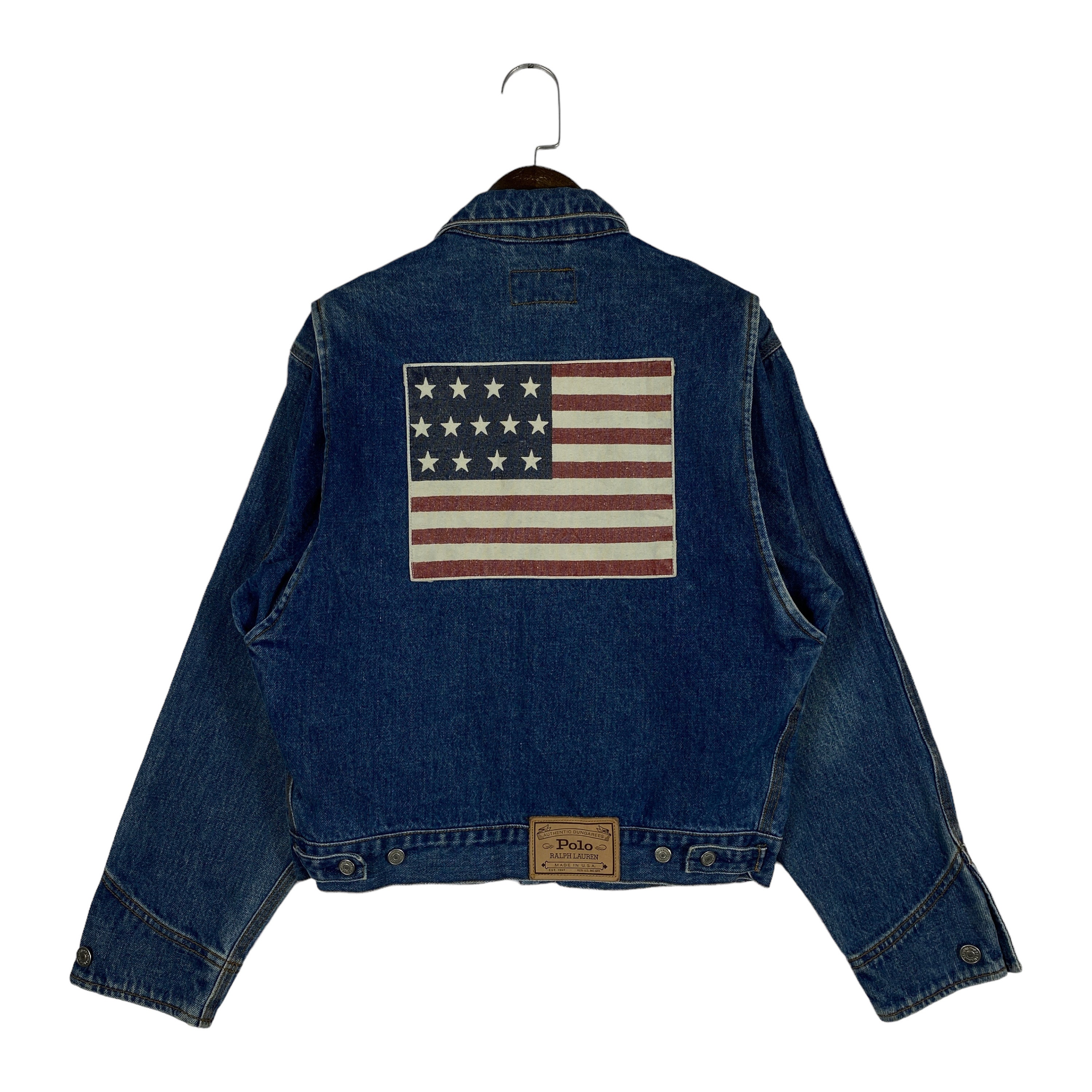 Vintage 90s Polo Coutry Ralph Lauren Denim Jacket Blue Vintage 90s Polo Coutry Ralph Lauren Denim Jacket Blue