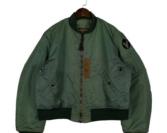 Vintage Phantom Tokyo US Air Force Type MA1 Heavyweight
