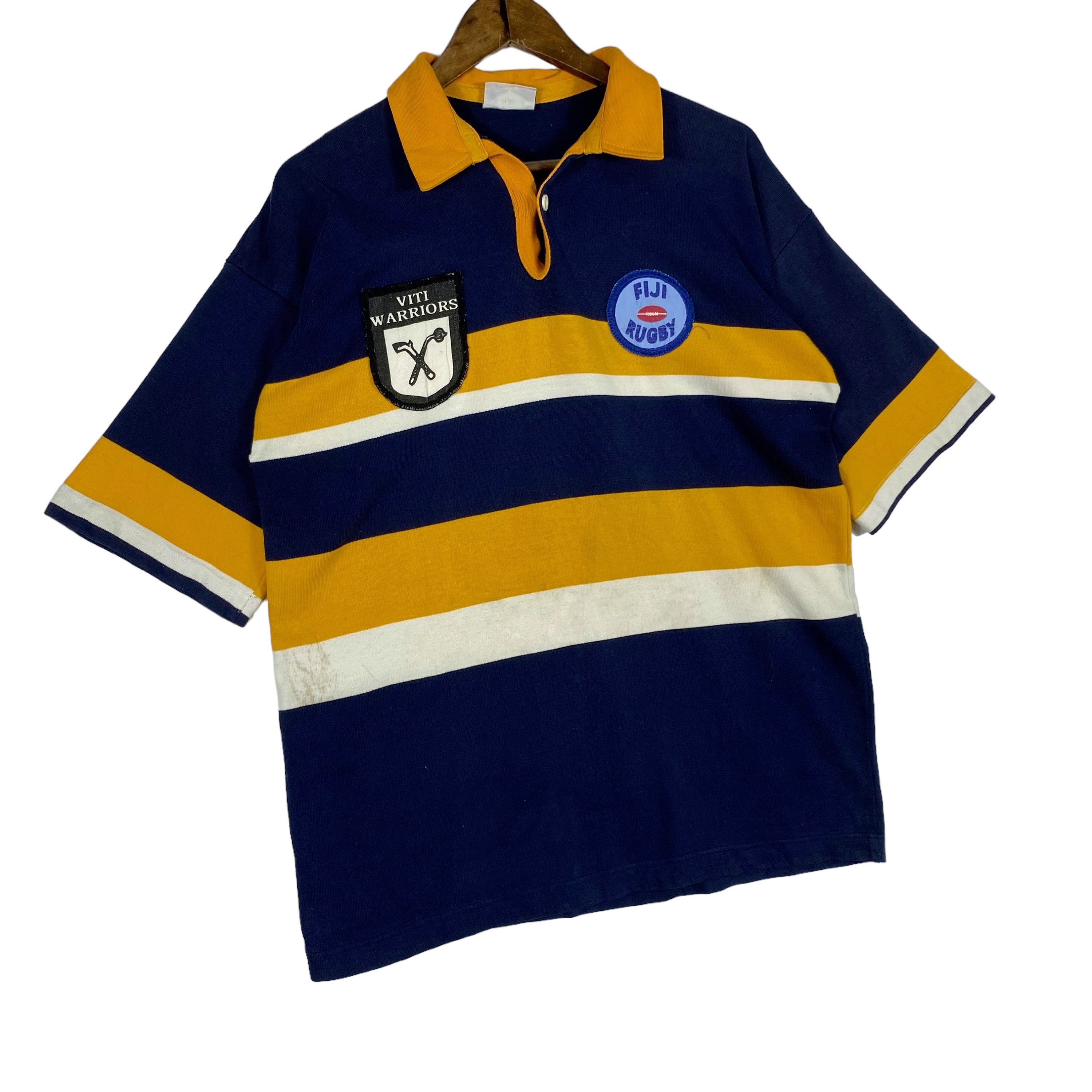 90sFiji Rugby Viti Warriorsヴィンテージラガーシャツ 90sFiji Rugby Viti Warriorsヴィンテージラガーシャツ