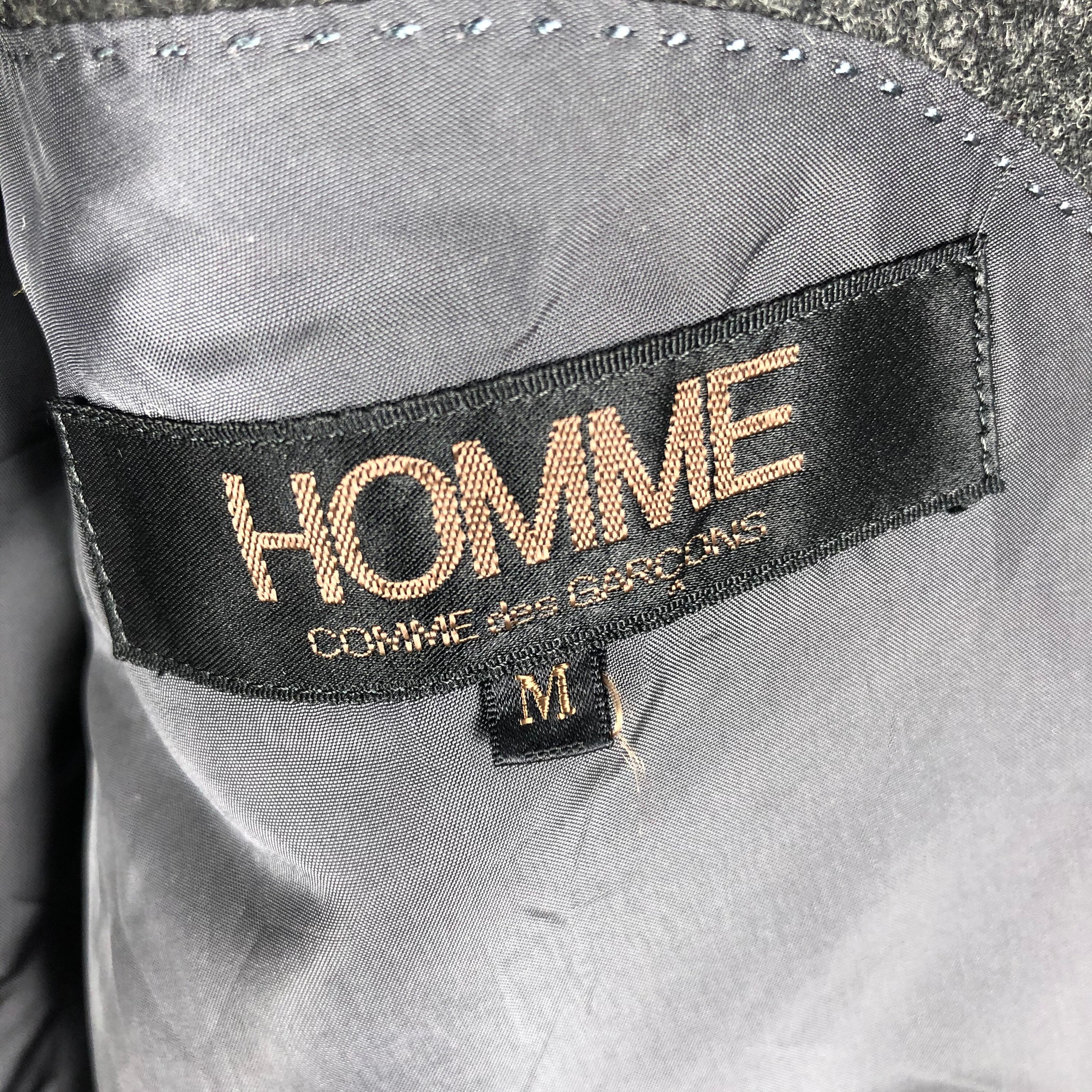 Vintage 80s Comme Des Garcons Homme Jacket Coat Made in Japan 