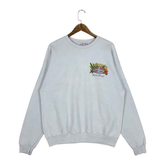 Vintage Ron Jon Surf Shop Myrtle Beach Sweatshirt Crewneck Grey Pullover Jumper Size L Etsy UK