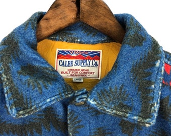 希少!! Calee Supply & Co. ネイティブボーダー柄 AW16