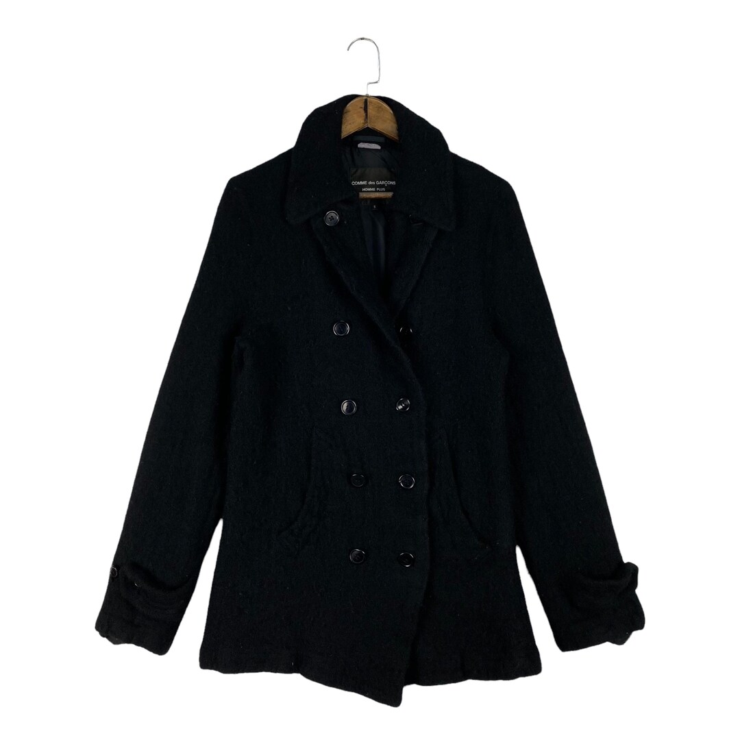 Vintage Comme Des Garcons Homme Plus Peacoat Jacket Wool Vintage Comme Des Garcons Homme Plus Peacoat Jacket Wool