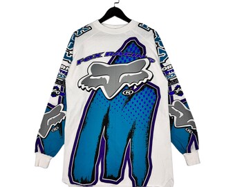 1998年USA製 FOX RACING タートルネック シャツ 1998年USA製 FOX RACING タートルネック シャツ