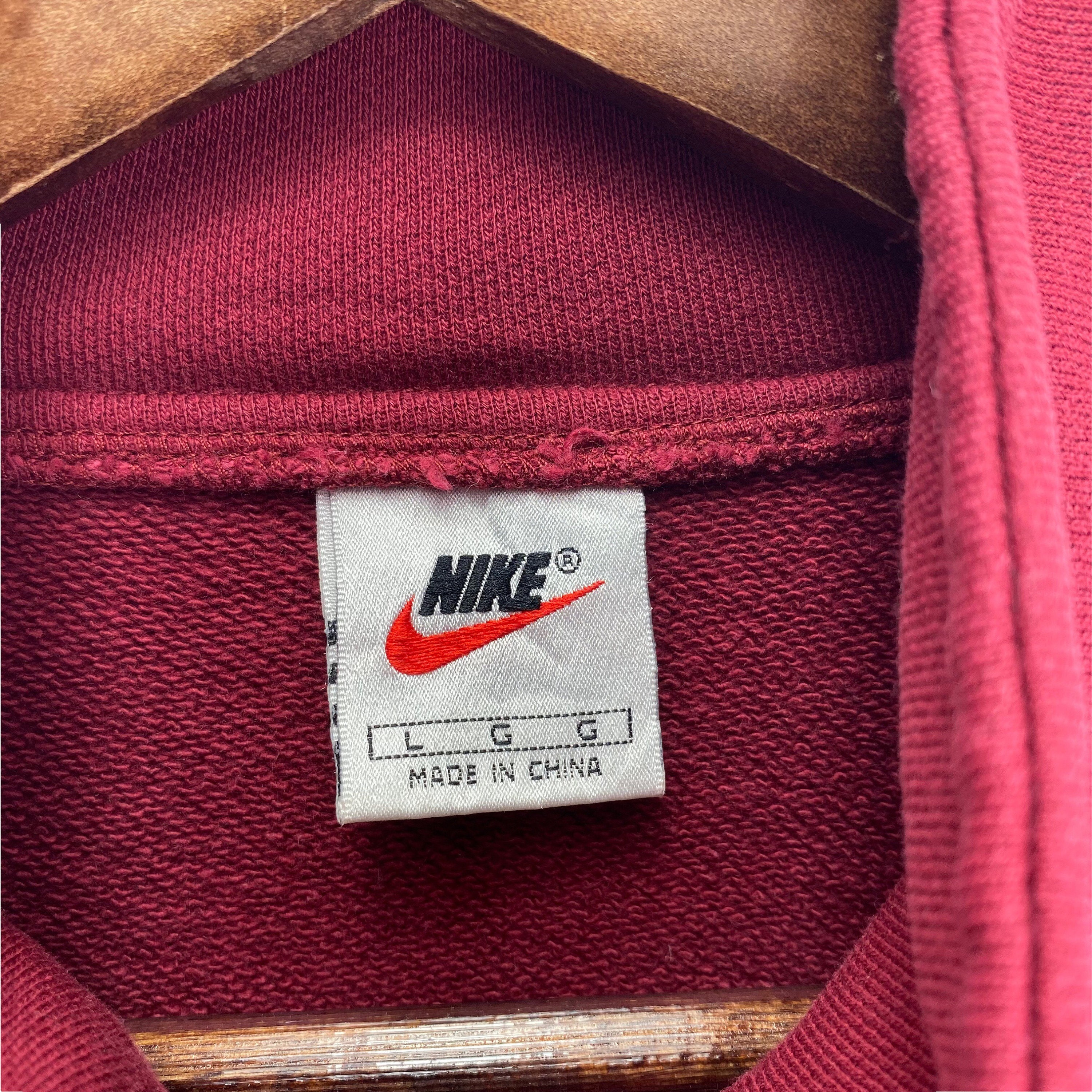 Vintage Nike Swoosh Half Zip Sweatshirt Crewneck Embroidery Vintage Nike Swoosh Half Zip Sweatshirt Crewneck Embroidery
