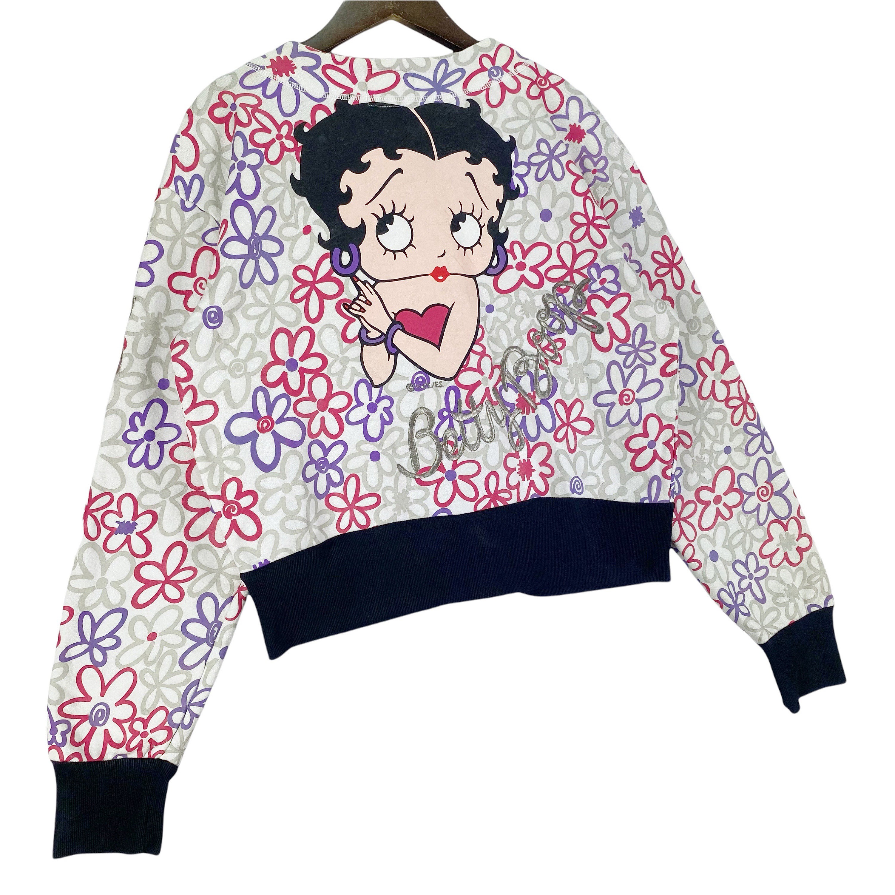 Vintage 90s Betty Boop Snap Button 