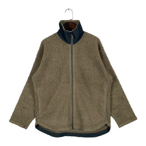 Buy Vintage the North Face Rocksolid Sherpa Fleece Full Zip 
