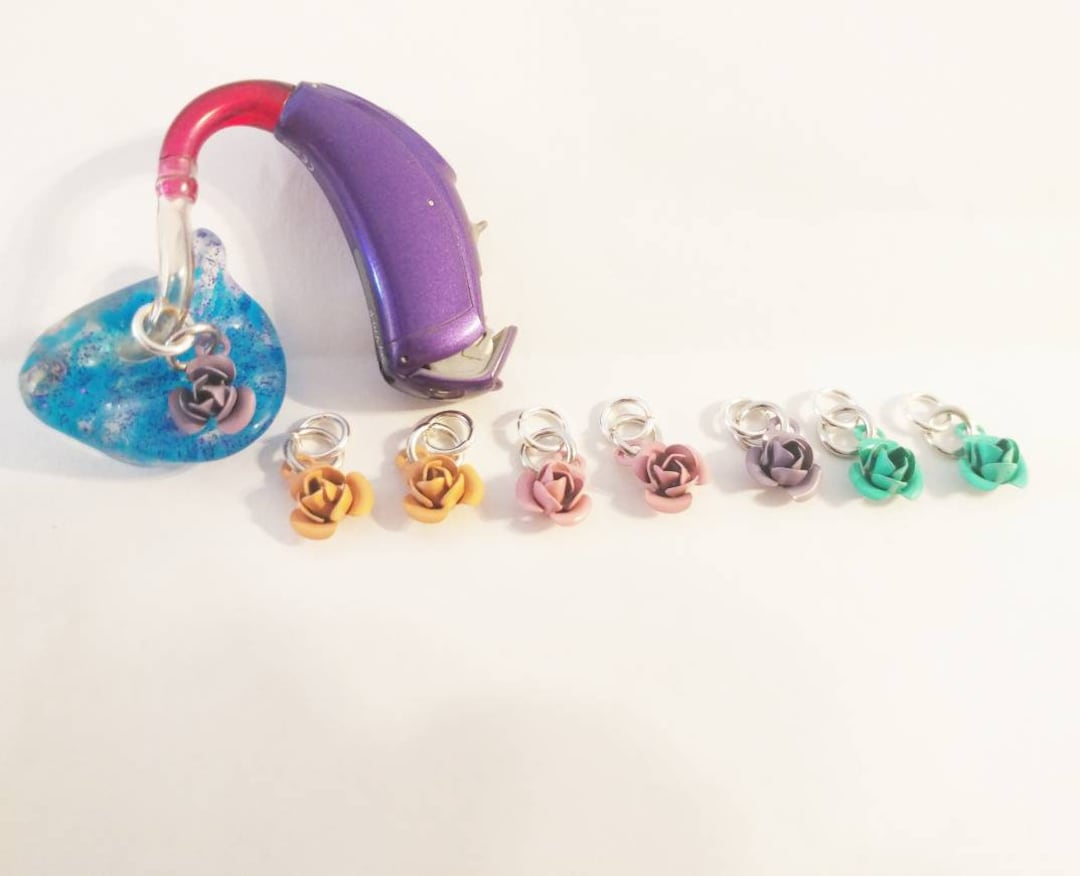 Hearing Aid Jewelry Charm, Hearing Aid Charm, Jewelry for Hearing Aids