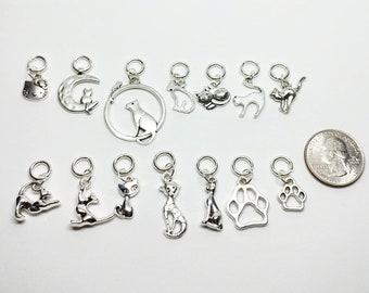 Hearing aid charms: hearing aid jewelry charm, jewelry for hearing aids, charms for hearing aids, decoration for hearing aids, cats, animals