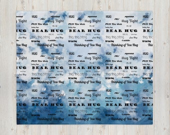 Knuffeldeken, deken, cadeaudeken, knuffels sturen, zachte deken