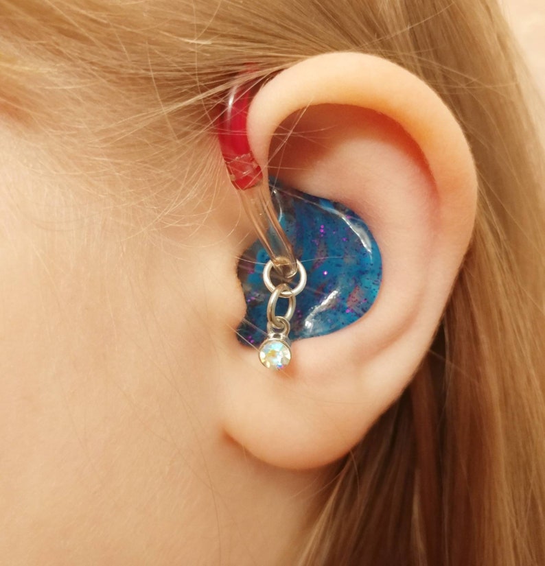 Hearing Aid Jewelry Charm, Hearing Aid Charm, Jewelry for Hearing Aids