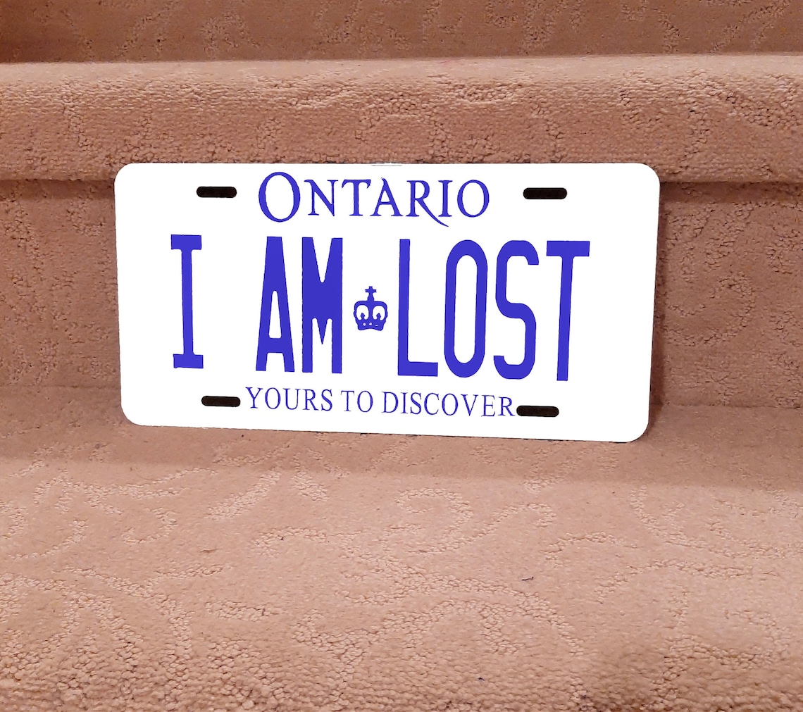 Custom MadetoOrder Ontario Style License Plate Etsy