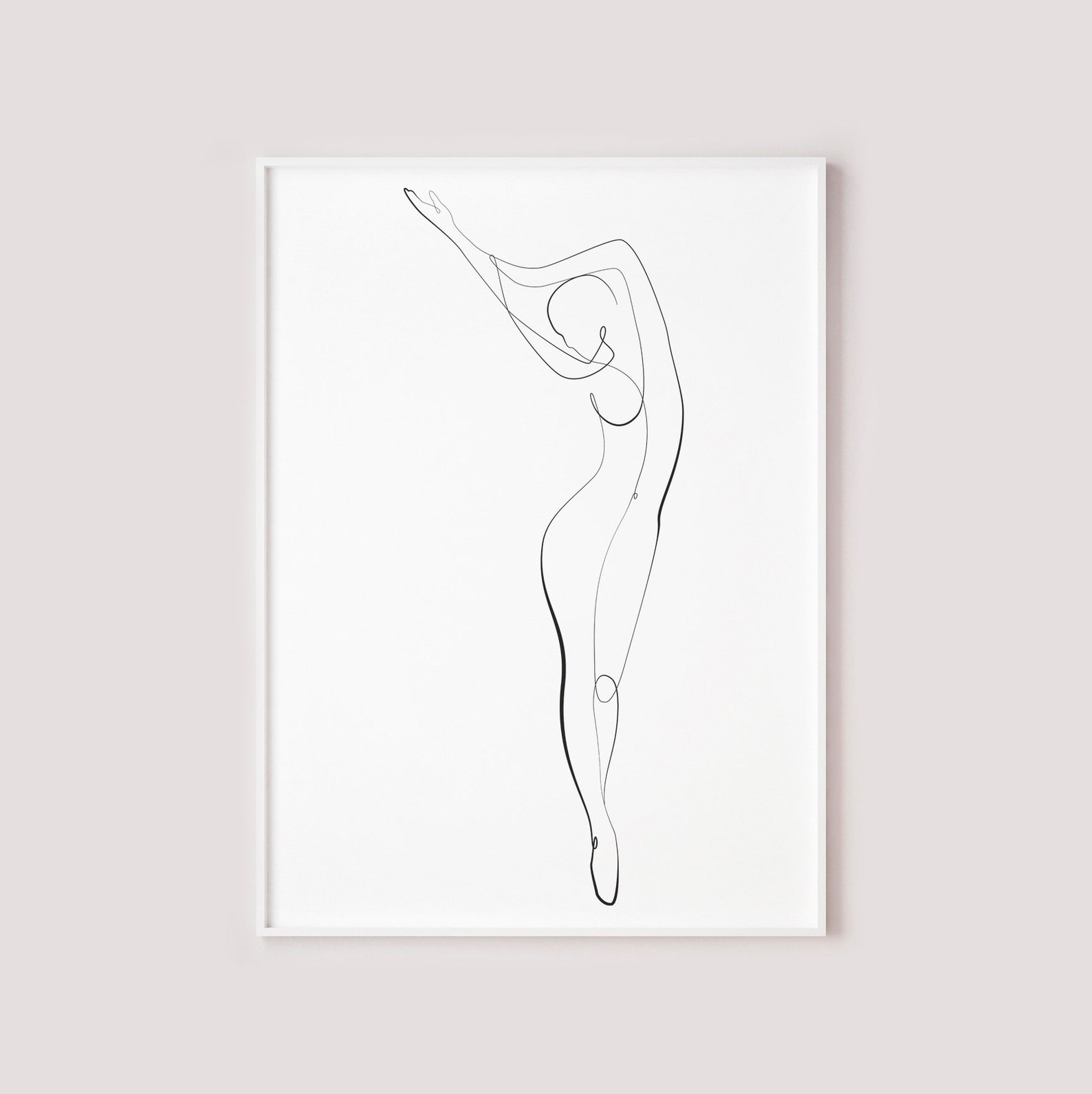 Expressive Nude Figure Art - 0vyekhc