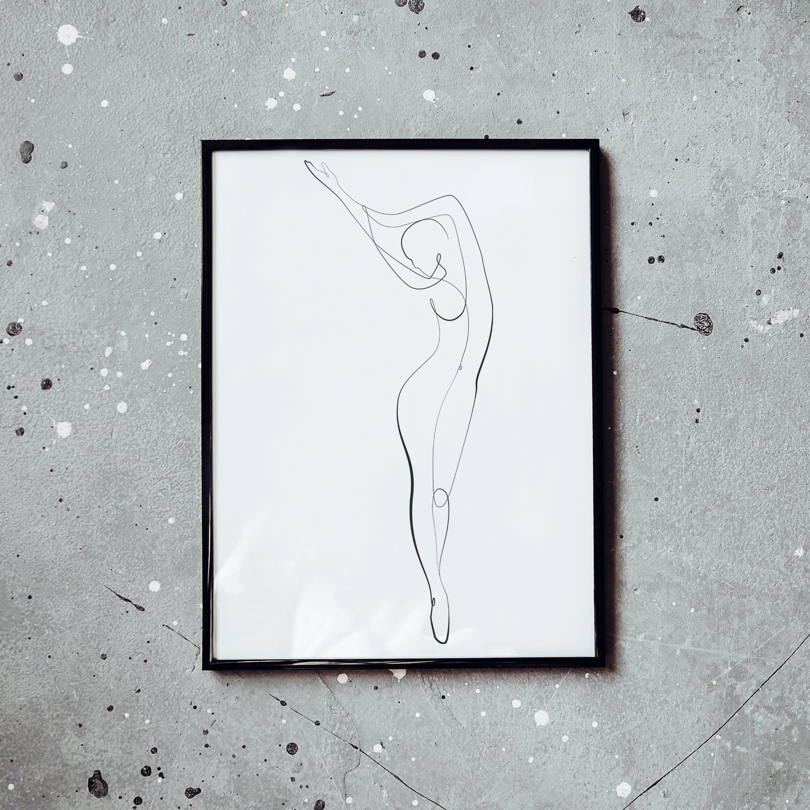 Expressive Nude Figure Art - q9iposs