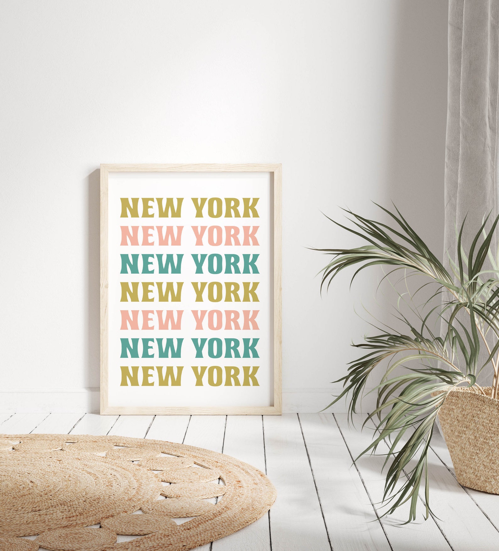 New York City Printable NY City Print City Wall Art Modern - Etsy