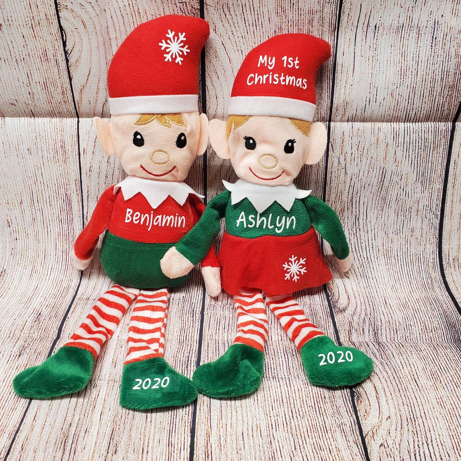 personalized plush elf