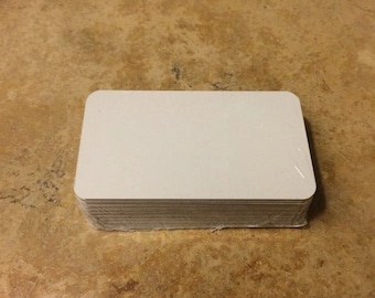 50ea 50ea Dye Sublimation Aluminum Business cards 2"x3.5"