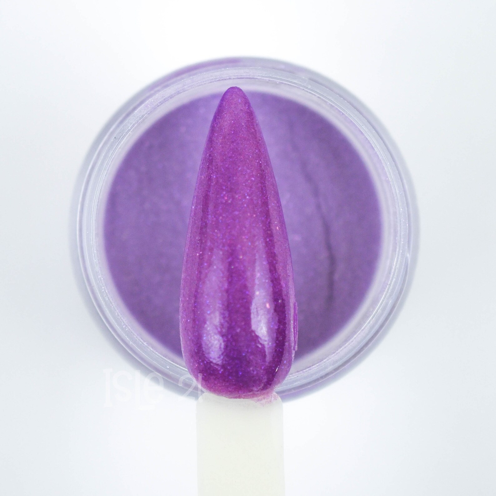 February Dark Purple Nail Dipping Powder Acrylic Nail Powde | Etsy