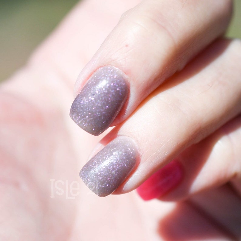 Stormy Thermal Nail Dip Powder Acrylic Nail Powder Pink Nail Etsy