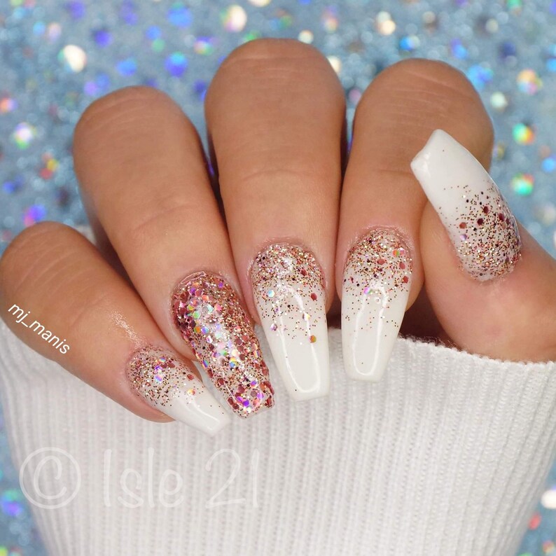 Milk Bath Milky White Nail Dip Powder Nail Dipping Powder Nail Etsy