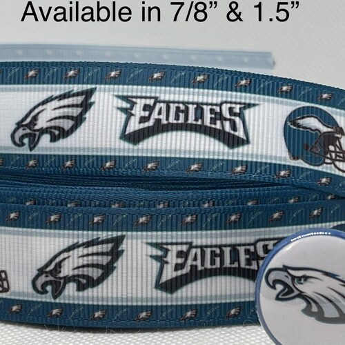 PHILADELPHIA EAGLES Inspired Grosgrain Ribbon And/or Etsy