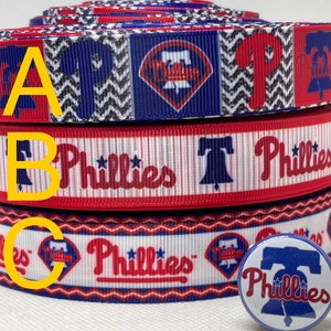 BASEBALL inspired grosgrain ribbon and/or coordinating 1&quot; flatbacks. Perfect for hair bows and many other crafts.